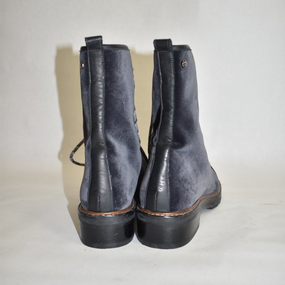 $650 Stuart Weitzman Metermaid Combat Lace Boot B… - image 7